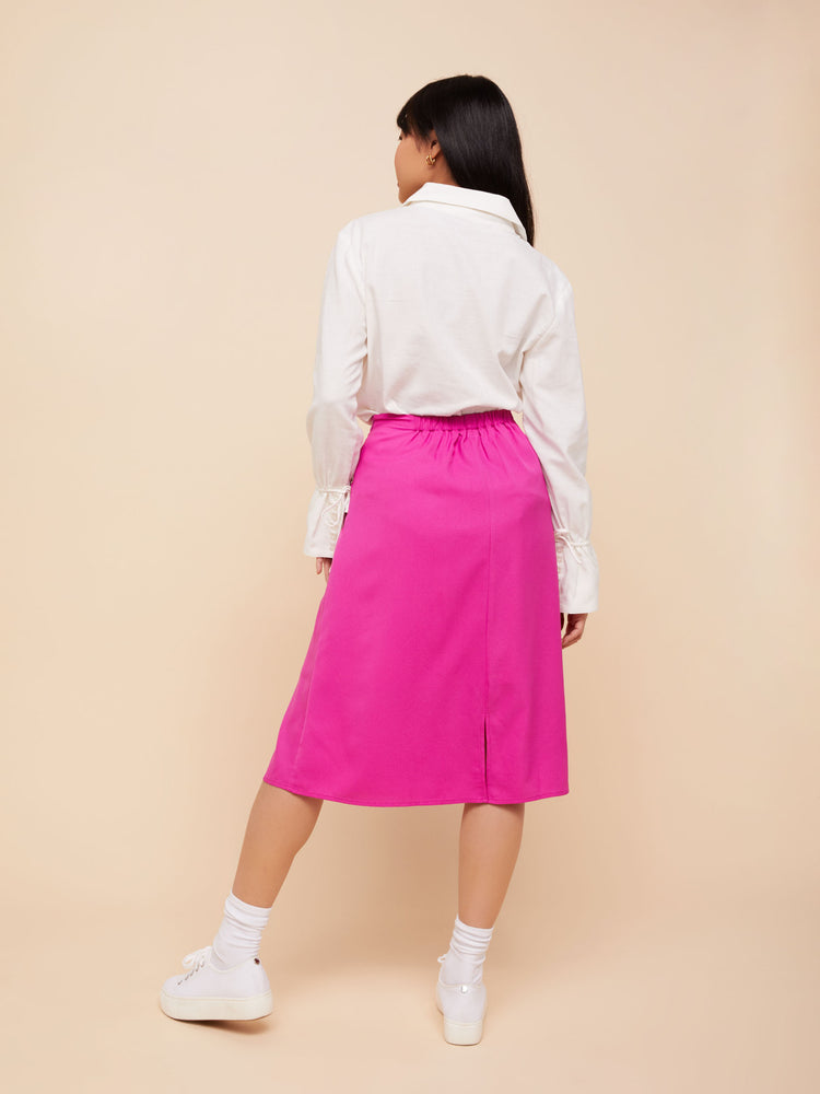 Vera Coloured Embroidery Skirt